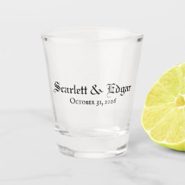 Wedding Shot glass Glas