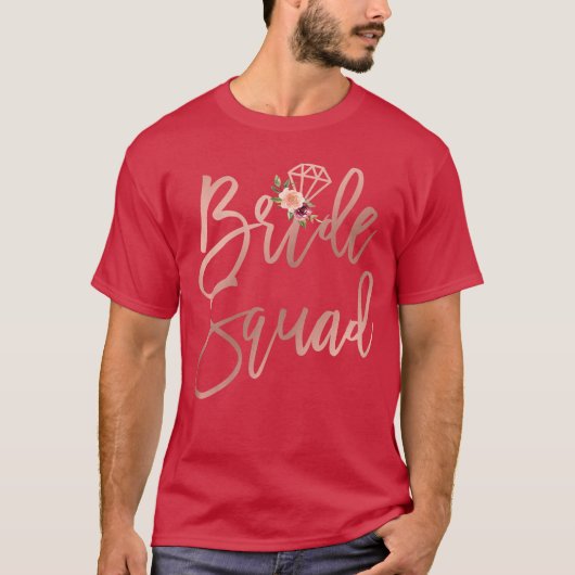 Wedding Shower for Bridesmaid Best Friends Bride S T-shirt (Voorkant)