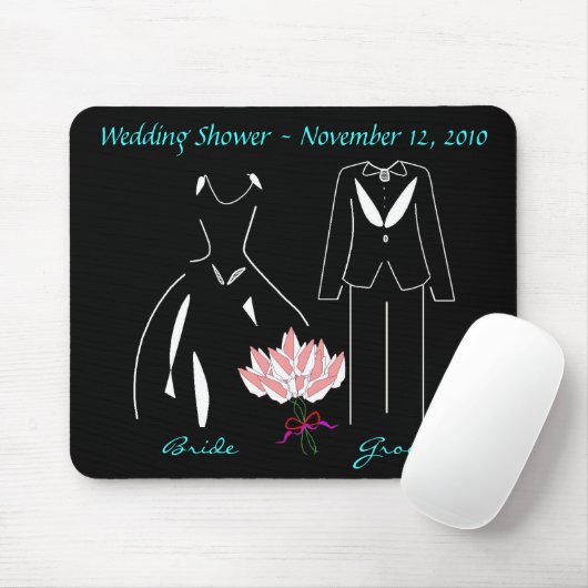 "Wedding Shower" Mousepad —  Muismat (Met muis)