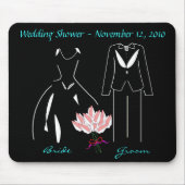 "Wedding Shower" Mousepad —  Muismat (Voorkant)