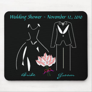 "Wedding Shower" Mousepad — Muismat