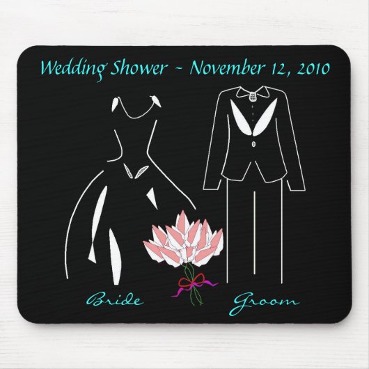 "Wedding Shower" Mousepad —  Muismat (Voorkant)