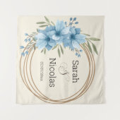 Wedding shower wall poster personalized wandkleed (Voorkant (horizontaal))