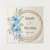 Wedding shower wall poster personalized wandkleed (Voorkant)