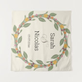 Wedding shower wall poster personalized wandkleed (Voorkant (horizontaal))