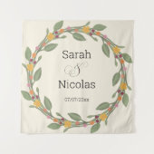 Wedding shower wall poster personalized wandkleed (Voorkant)