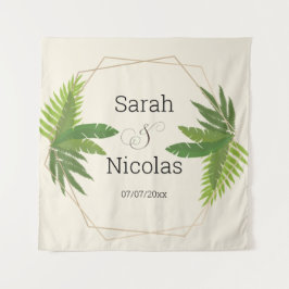 Wedding shower wall poster personalized wandkleed