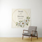 Wedding shower wall poster personalized wandkleed (In situ)