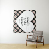 Wedding shower wall poster personalized wandkleed (In Situ (horizontaal))