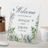 Wedding Sign Reclamebord Met Voetstuk (Insitu)