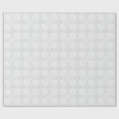 Wedding Silver Het is een mooie dag luxe Fancy Cadeaupapier (Vlak)