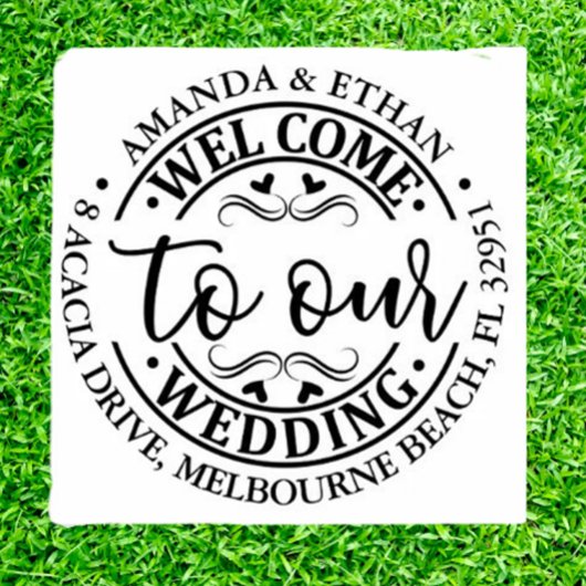 Wedding  Simple  Zelfinktende Stempel