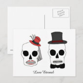 Wedding Skellies Briefkaart (Voorkant / Achterkant)