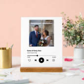 Wedding Song and Photo Acrylic Sign Acryl Bord (Huwelijk)