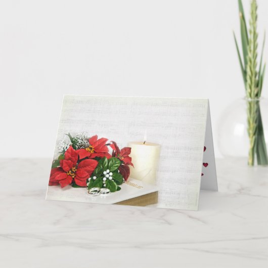 Wedding Song Feestdagen Kaart (Voorkant)