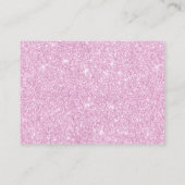 Wedding Song Verzoek Modern Pink Cassette Insert Informatiekaartje (Achterkant)