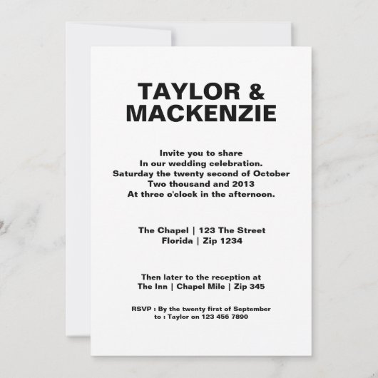 Wedding Sounds Gay Fun Rainbow Pride Kaart (Achterkant)