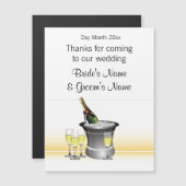 Wedding Souvenirs, cadeaus, spoelen voor gasten (Voorkant / Achterkant)