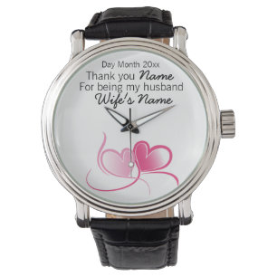 Wedding Souvenirs, cadeaus, spoelen voor gasten Horloge