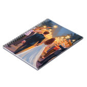 Wedding Sparklers | Marriage Celebration Painted Notitieboek (Linkerzijde)