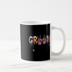 Wedding Spooky Halloween Skeleton Groom Just Marri Koffiemok