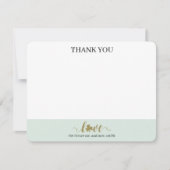 Wedding St. Patrick's Day Dank u van Beide Notitiekaartje (Voorkant)