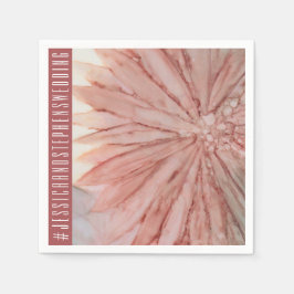 Wedding Standard Napkin Lovely Pinks en Lavenders Servet