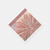 Wedding Standard Napkin Lovely Pinks en Lavenders Servet (Hoek)