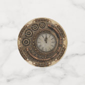 Wedding Steampunk Clock Industrial Confetti (Kleine voorkant)