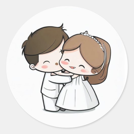 Wedding Sticker (Voorkant)