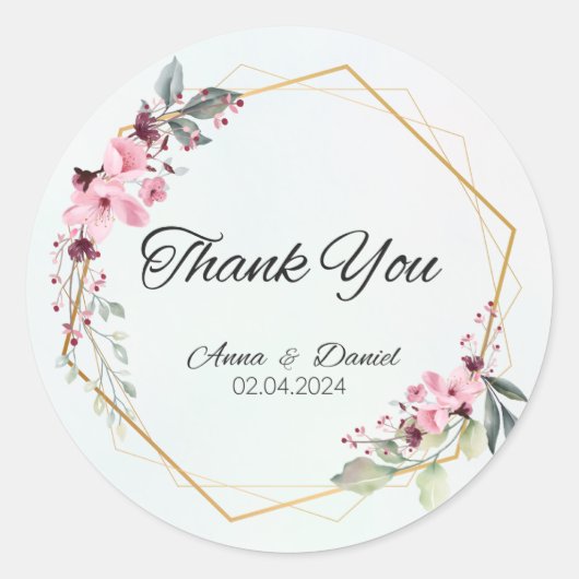 Wedding Sticker (Voorkant)