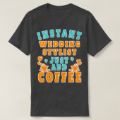 WEDDING STYLIS T-SHIRT (Design voorkant)