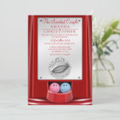 Wedding-Sweetest Couple Uitnodiging (Staand voorkant)