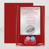 Wedding-Sweetest Couple Uitnodiging (Voorkant / Achterkant)