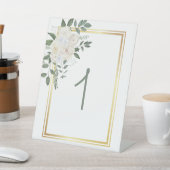 Wedding Table Card Table One Reclamebord Met Voetstuk (Insitu)