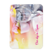 Wedding table under warm sunlight magneet (Verticaal)