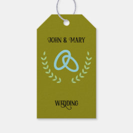 Wedding Tag  announcement  Cadeaulabel