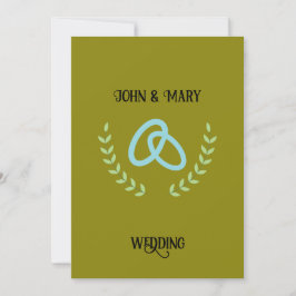 Wedding Tag  announcement  Kaart