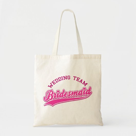 WEDDING TEAM BRIDESMAID - tas (Voorkant)