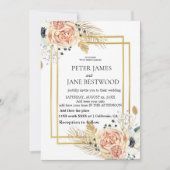 Wedding template simple  kaart (Voorkant)