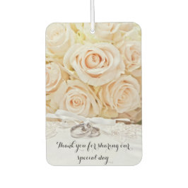 Wedding Thank You Favor Luchtverfrisser