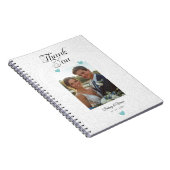 Wedding Thank You List Note Book Notitieboek (Rechterzijde)
