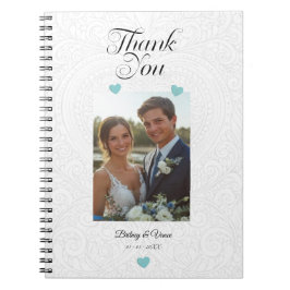 Wedding Thank You List Note Book Notitieboek