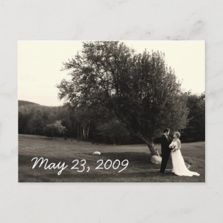 Wedding Thank you Postcard Briefkaart