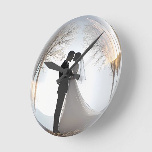 Wedding Theme Romantic Ronde Klok (Hoek)