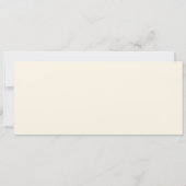 Wedding Ticket sparen de Datum aankondiging (Achterkant)