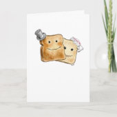 Wedding Toast Wenskaart Kaart (Voorkant)