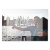 Wedding Travel Destination Foto Kaart (Voorkant)