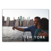 Wedding Travel Destination Foto Kaart (Voorkant)