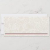 Wedding Trolley Uitnodiging (Achterkant)